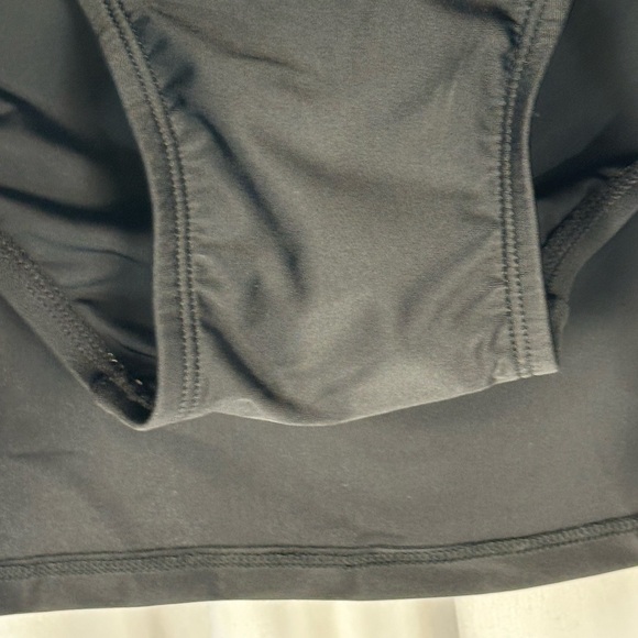 DKNY Shirred Waist Swim Skirt - Black - size XL - Picture 4 of 10